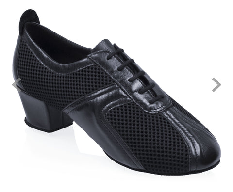 410 Breeze | Black Leather - Mesh