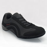 PB111 Bosco | Black Nubuck/Lycra  Practice / Teaching shoes - Shop4Dancer