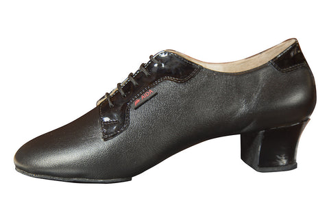 136T Smagin - Black Leather Natural Patent - Shop4Dancer