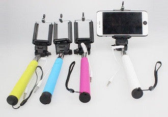 Mini Wired foldable Selfie Stick with Press Button - Shop4Dancer