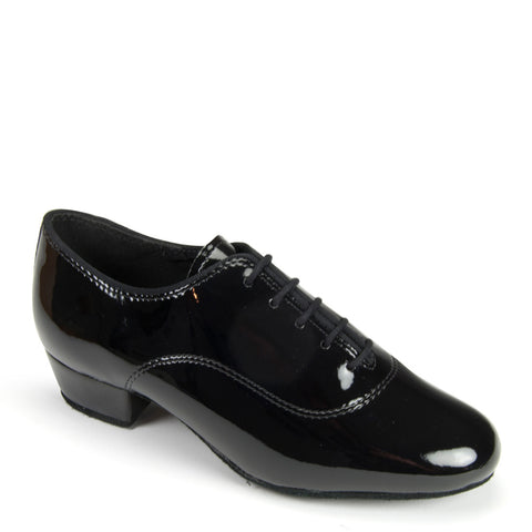 BOYS CONTRA - BLACK PATENT - Shop4Dancer