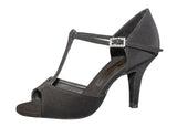 010T Boriana  | Black Crepe Satin - Shop4Dancer