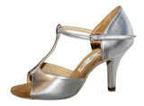 010T Boriana  | Silver Leather - Shop4Dancer