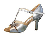 067T Manusova  | Silver Leather - Shop4Dancer