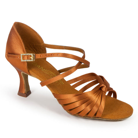 L3006 - TAN SATIN - Shop4Dancer