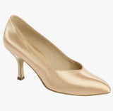 Style 1002 - Flesh Satin - 2" Contour Heel - 5UK